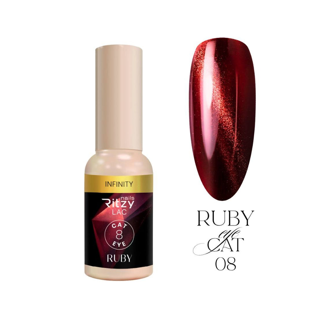 Ritzy gelinis lakas RUBY cat eye INFINITY 8