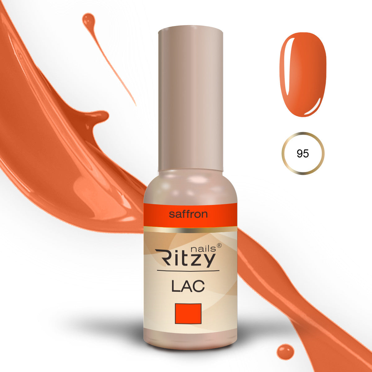 Ritzy gelinis lakas "Saffron" 9ml