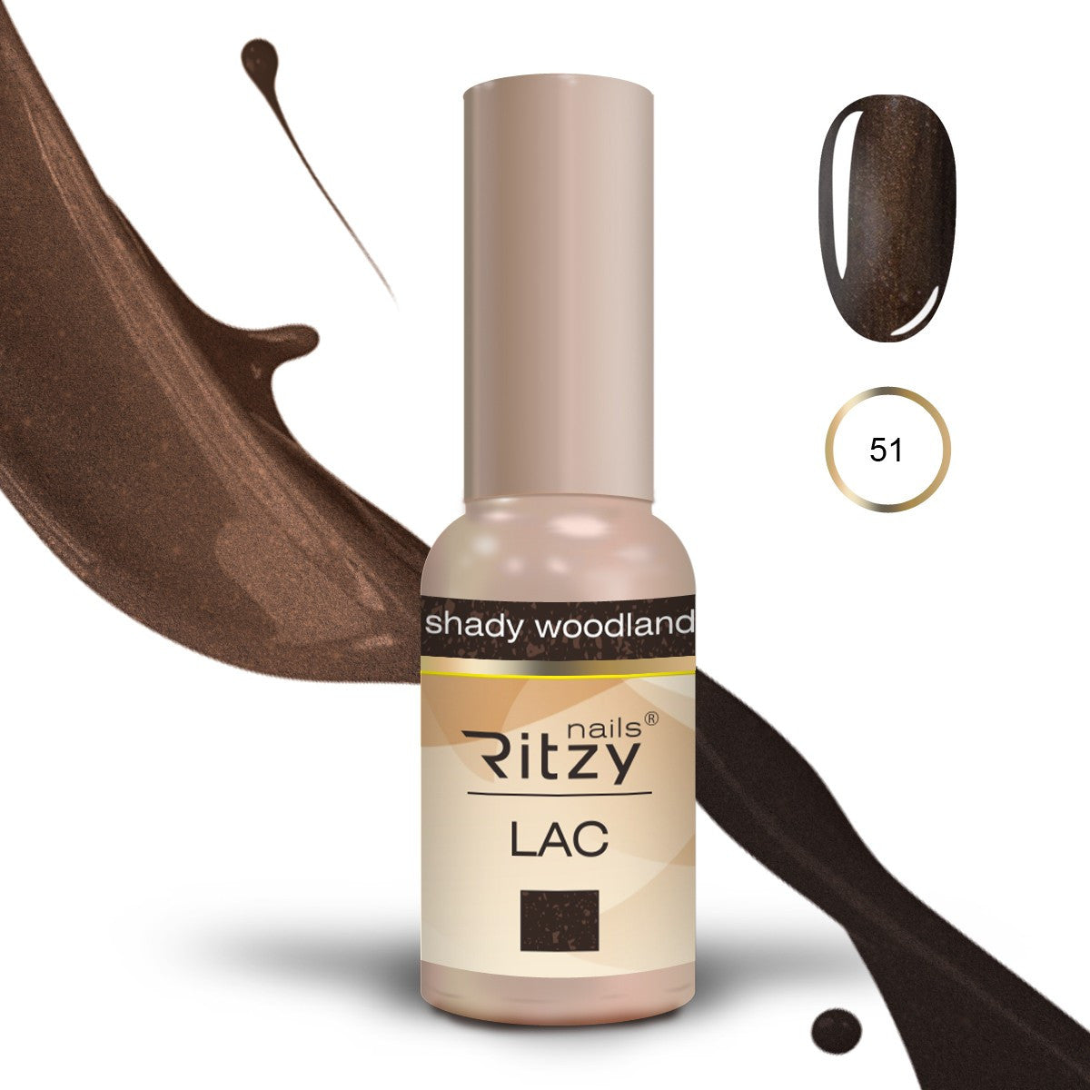 Ritzy gelinis lakas "Shady woodland" 9ml
