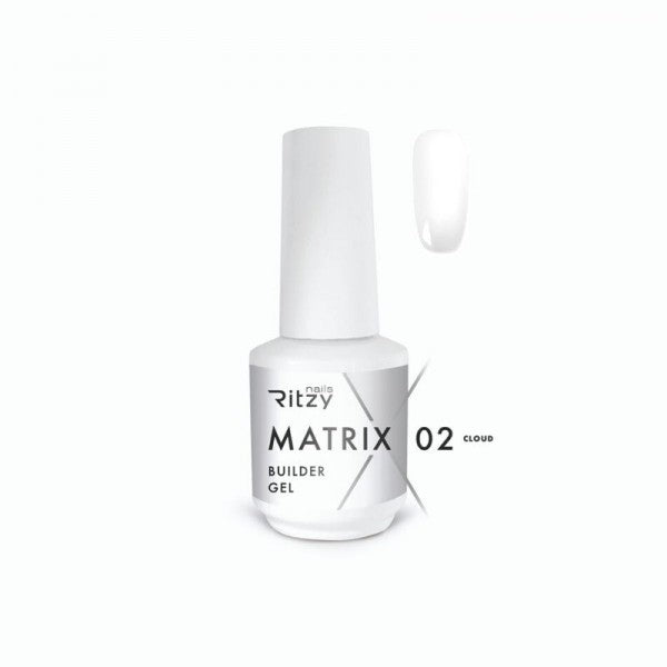 Ritzy nails MATRIX statybinis gelis buteliuke CLOUD 02