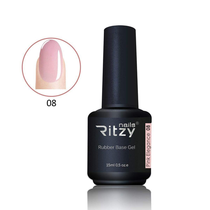 Rubber bazė "Pink Elegance" 15ml