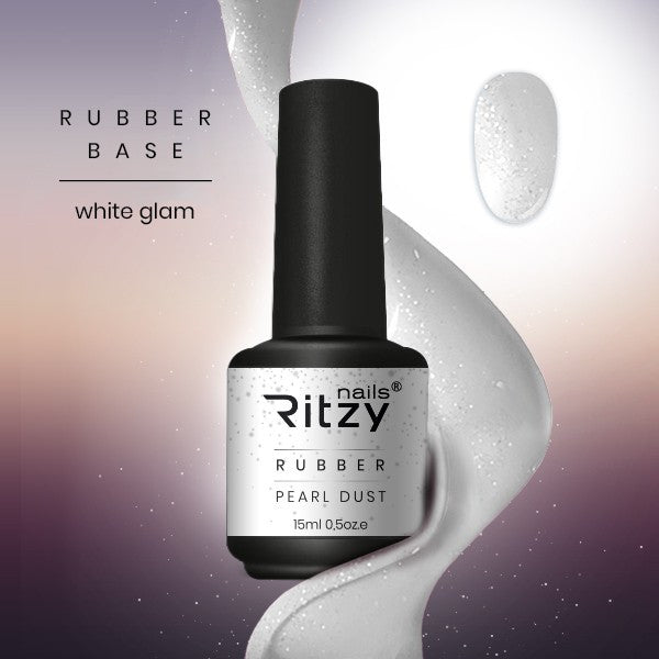 Rubber Bazė "White Glam" 15ml