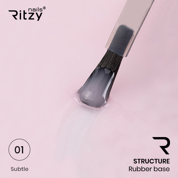 STRUCTURE 01 rubber bazė ''SUBTLE'' 15ml