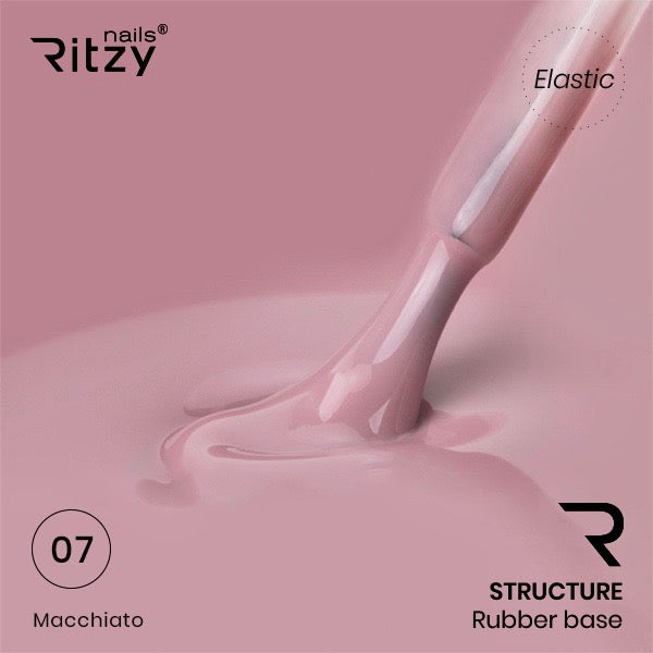 STRUCTURE rubber bazė 07  MACCHIATO