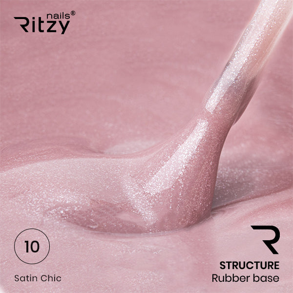 STRUCTURE 10SATIN CHIC   Rubber Bazė 15ml