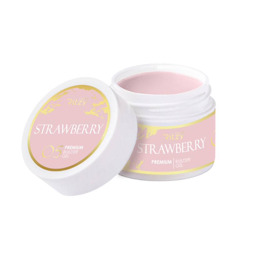 PREMIUM statybinis gelis  STRAWBERRY  15ml